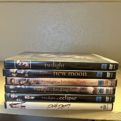 DVD Movies Twilight Set 