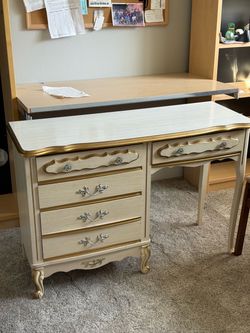 Desk with drawers