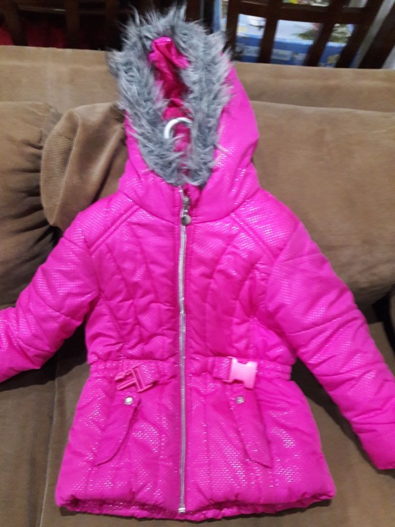 Little Girls Winter Coat Size 5/6
