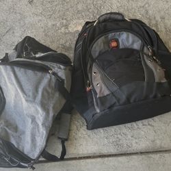 Swiss Gear Backpack And Gym/School Bag
