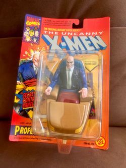 Vintage 1993 ToyBiz Marvel X-Men Professor X Action Figure