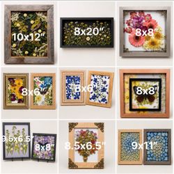 Handmade, Pressed & Preserved Flower Art