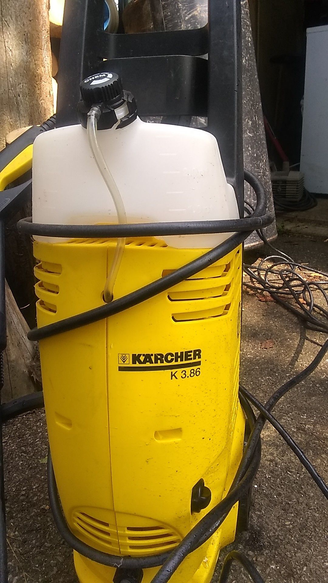 Electric pressure washer!