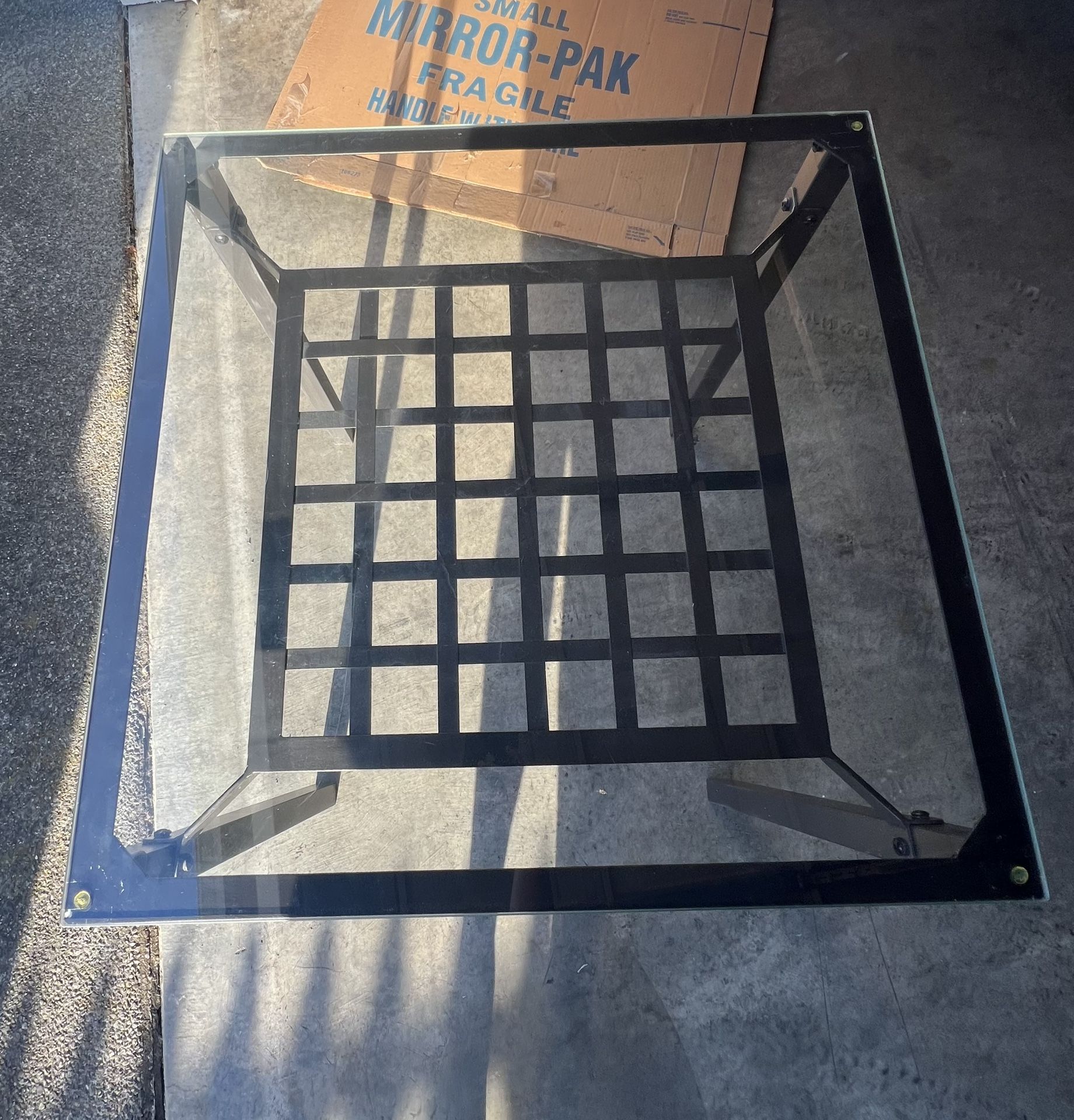 IKEA "GRANÅS" Glass Table