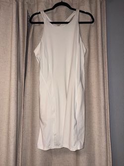 White tennis dress
