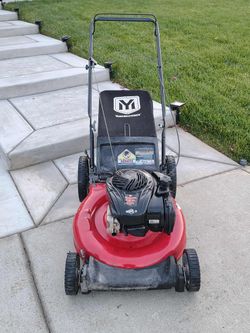 Yard machine gas lawn mower