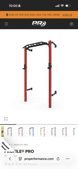 PRX Foldable squad Rack