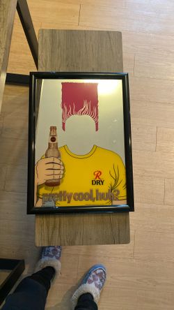 Rainier Dry Pretty Cool Huh Mirror