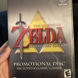 Zelda Collectors Edition GameCube