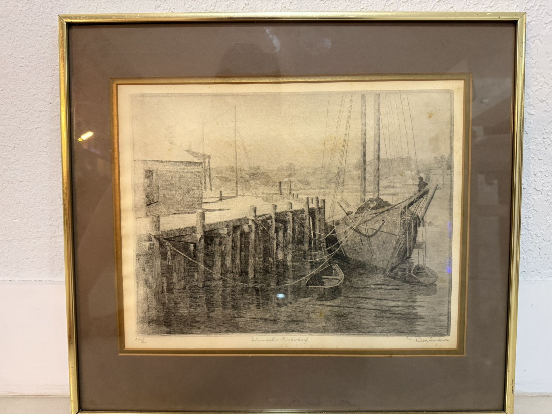 Art, Painting, Etching By Don Swann