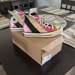 Ladies Converse Chuck Taylors Multi Color Size 6.5