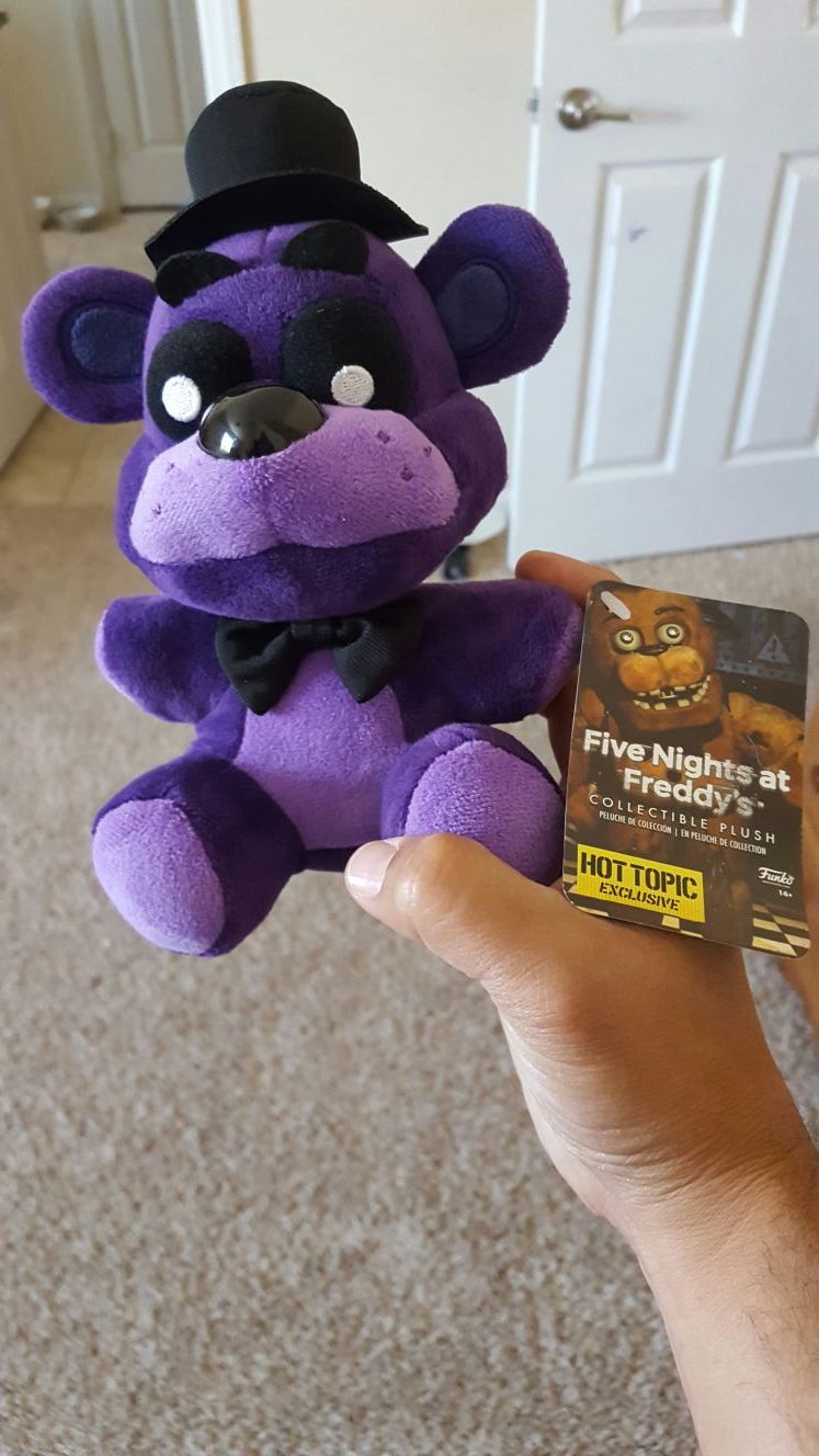 Fnaf Shadow Freddy Plush