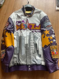 Vintage Jeff Hamilton 2004 Rhinestone NBA All Star Jacket 