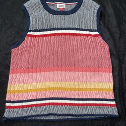 Tommy jeans size XL colorful stripped vest