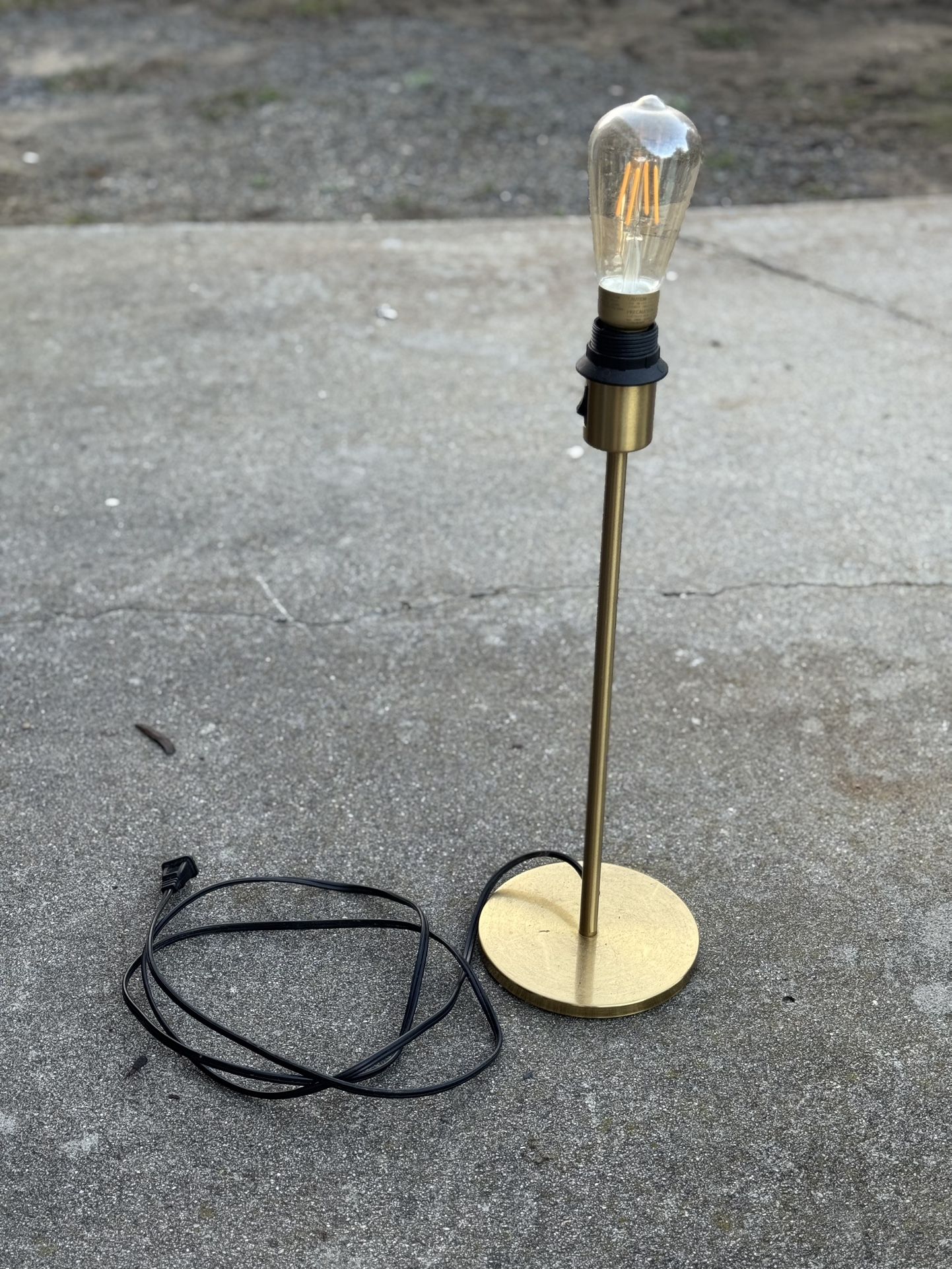 Gold table Lamp
