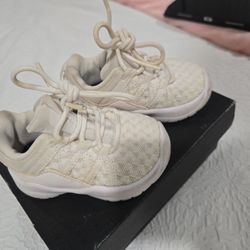 New Born White Jordans 3c