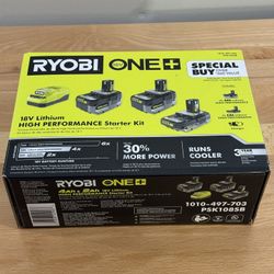 Ryobi One+ Batteries (HP Version)