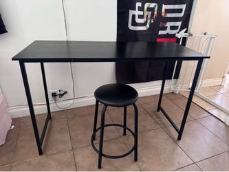 48” Black Desk