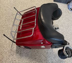 Harley Davidson king size tour pack with accessories attached