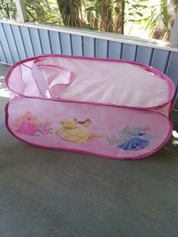 Disney cloth fold up toy chest