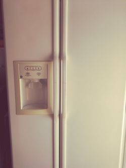 Ge white fridge