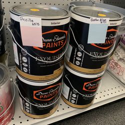 Rose Baby Blue Paints 