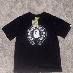 Bape X Chrome Hearts Tee