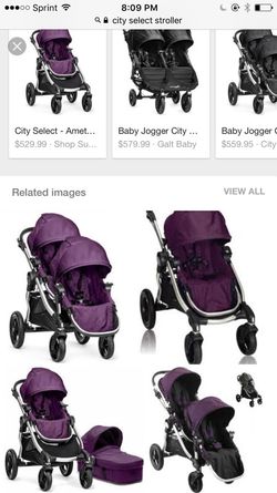 City select double stroller