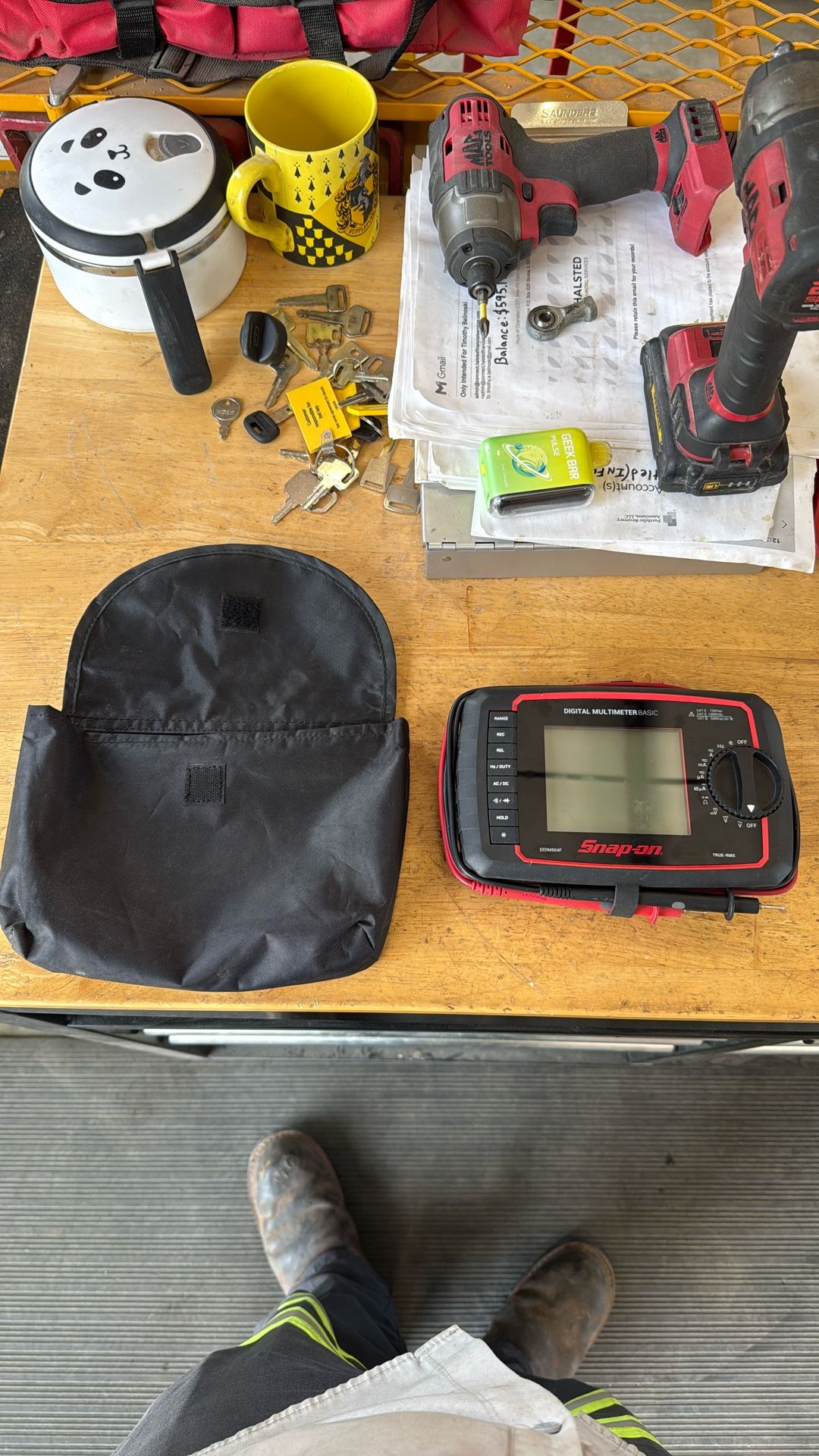 Snap on multimeter EEDM504F