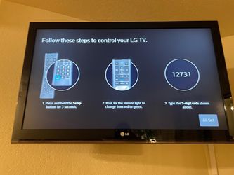 LG 42” Full HD TV + Complete Roku Kit + 2 Wall Mounts