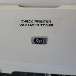 Check PRINTER WITH  MICR Toner