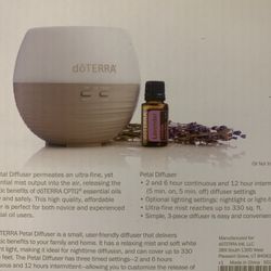 doTERRA petal aroma diffuser 
