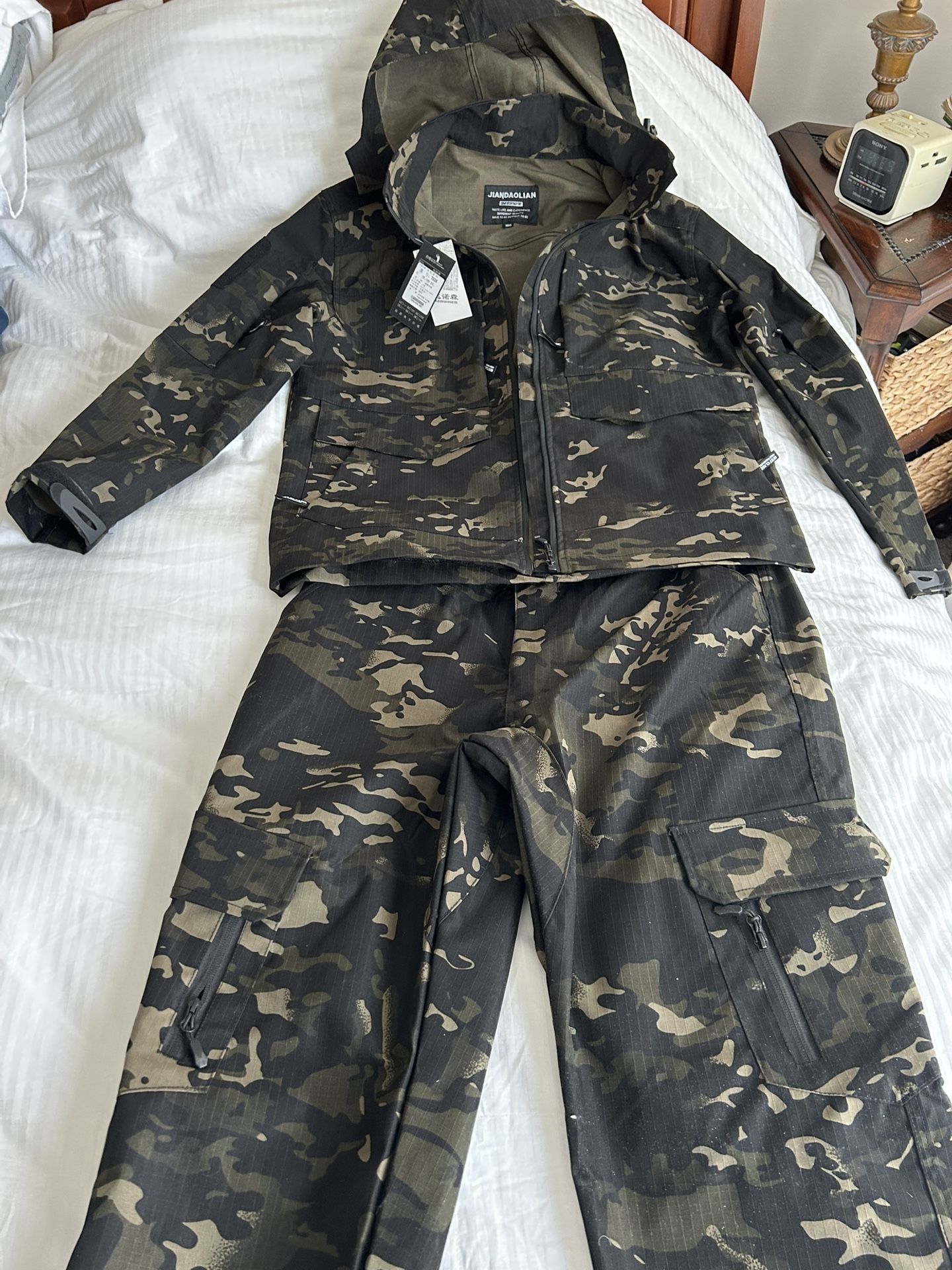 Waterproof Tactical Rain Gear Set-Men’s