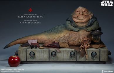 JABBA THE HUTT & THRONE DELUXE SIXTH SCALE #100410