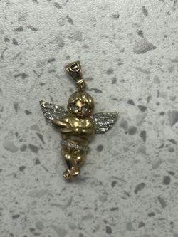 Baby Cherub Pendant