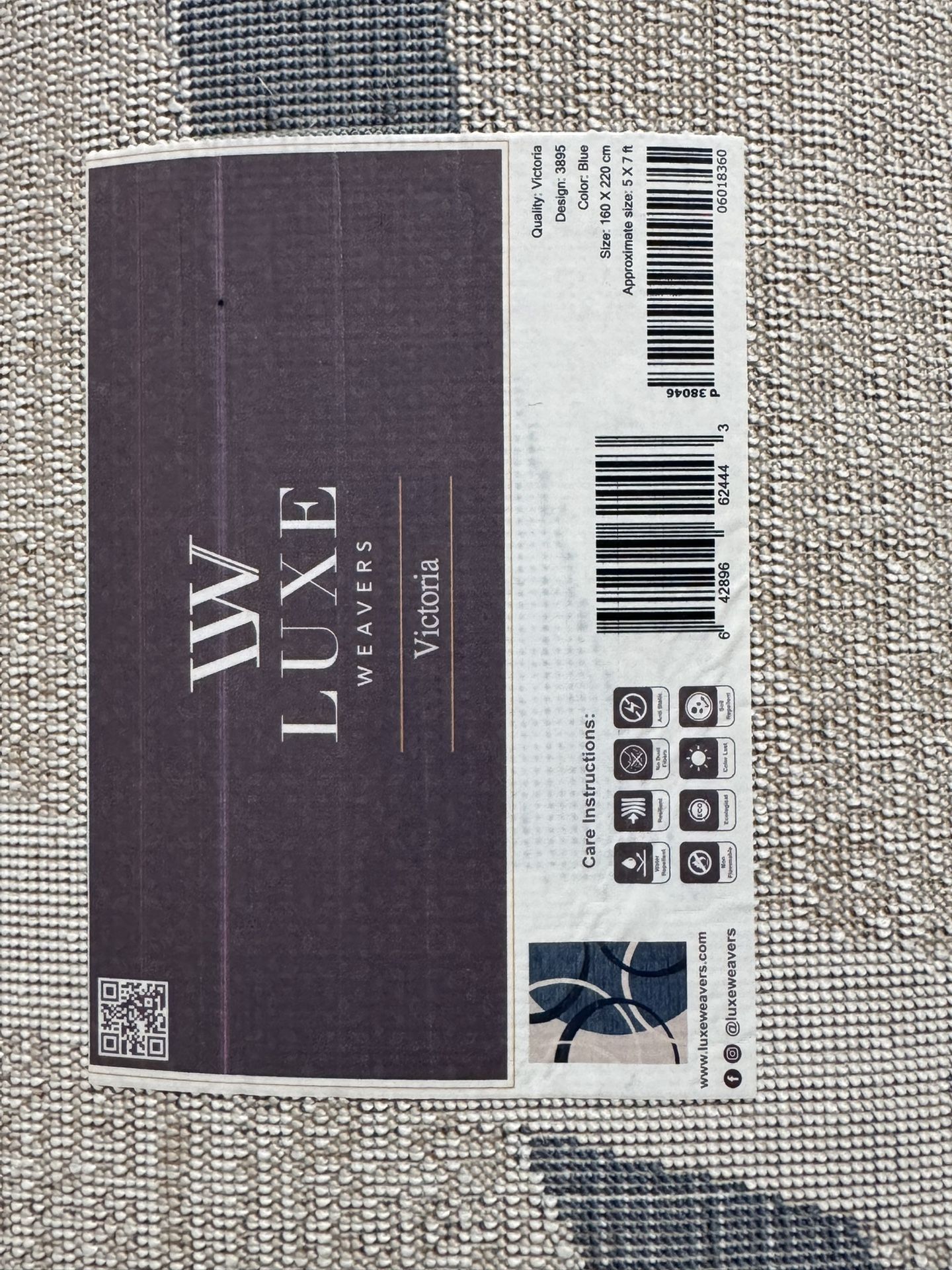 ***Move Out sale *** 5x7 Luxe Carpet For Sale
