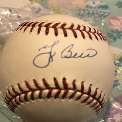Yogi Berra Autographed Baseball