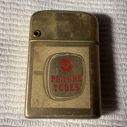  Vintage Chrome Omega Super Lighter RCA Picture Tubes 