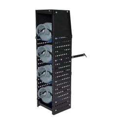 4-Tier Refrigerant Tank Rack, Steel Cylinder Tank Rack, Vertical Propane Nitrogen Tank Rack, Multifunctional Oxygen Racks with Layered Pallet Brand Ne