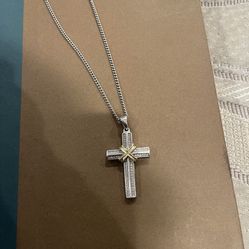 Helzberg Diamonds Cross Necklace 