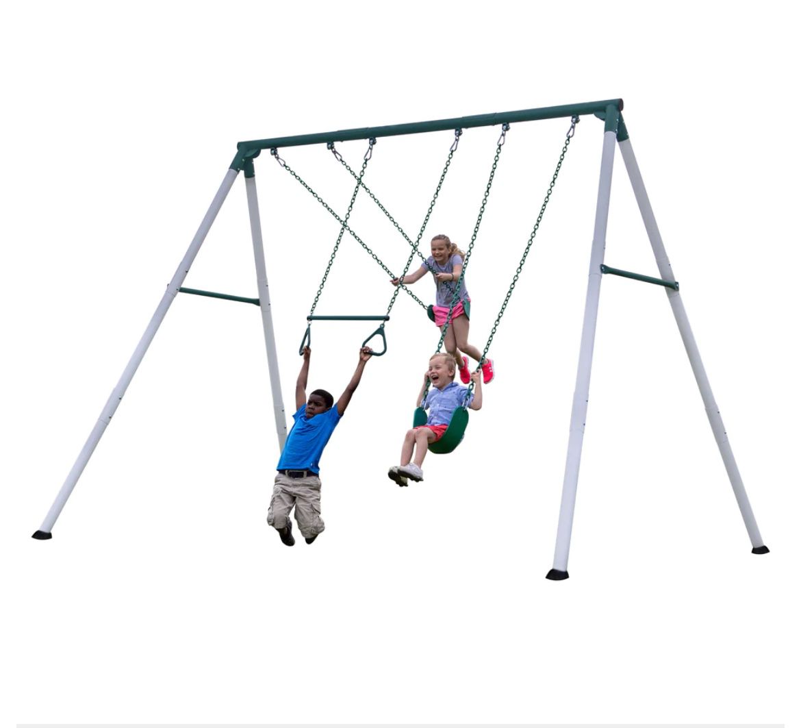 Beautiful and Gently Used Swing Set