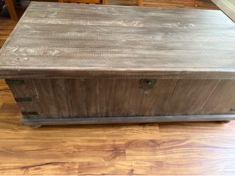 Large wood Chest for sale