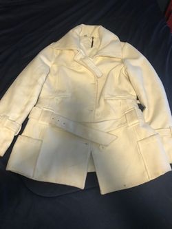 Jou jou ivory coat