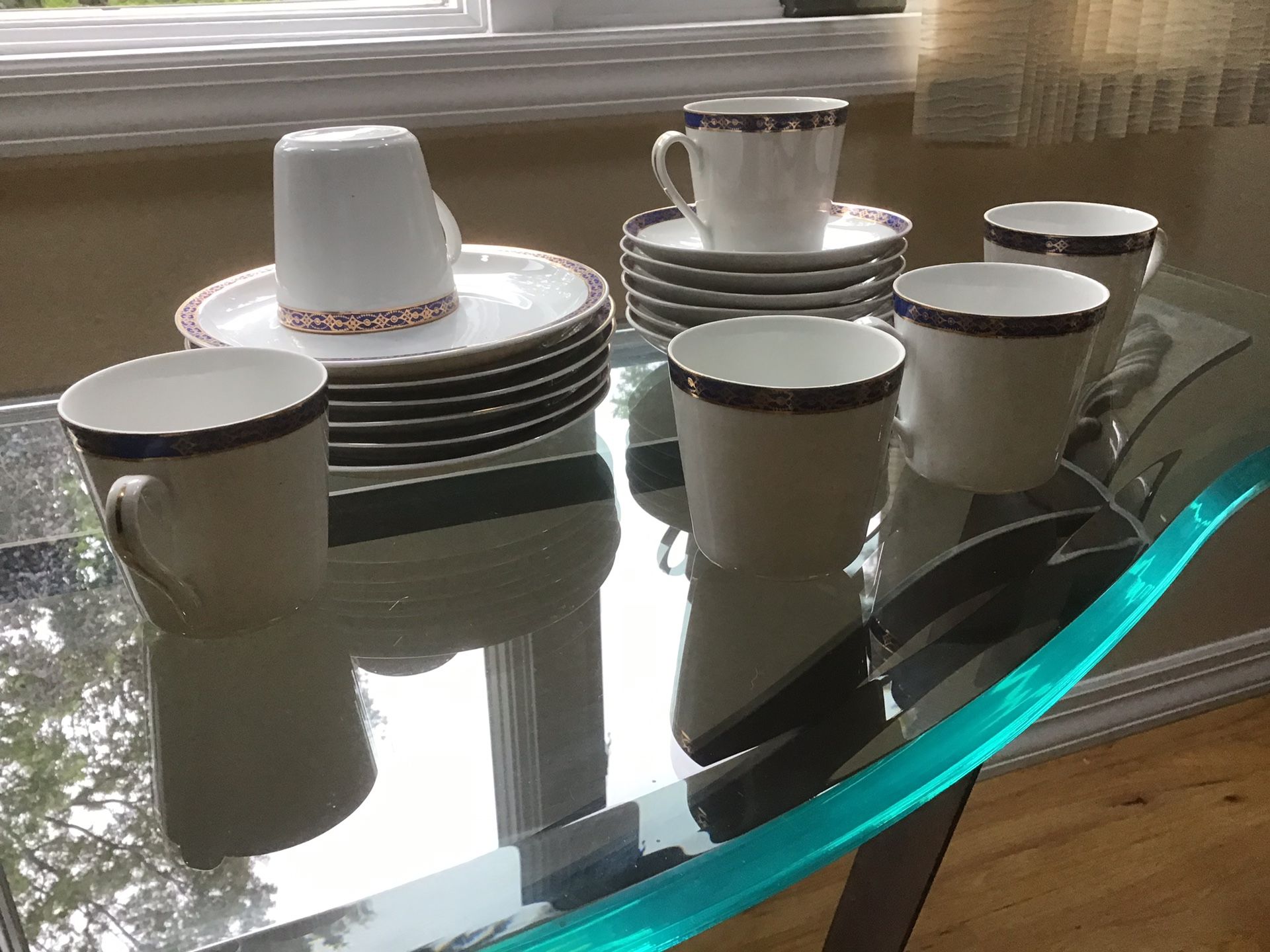 Dessert set for 6
