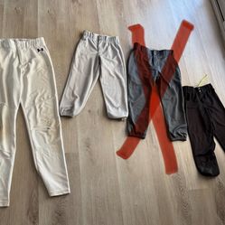 Men’s Boys Baseball pants under Armour small. Girls Women’s softball pants intensity, Allison athletic size extra small XS medium