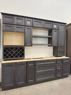 Smokey Ash Kitchen & Bathroom Cabinets Available