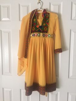 New afghani suit for 8 years old girl