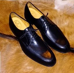 E. Vogel Custom-made Black Leather Shoes, 14