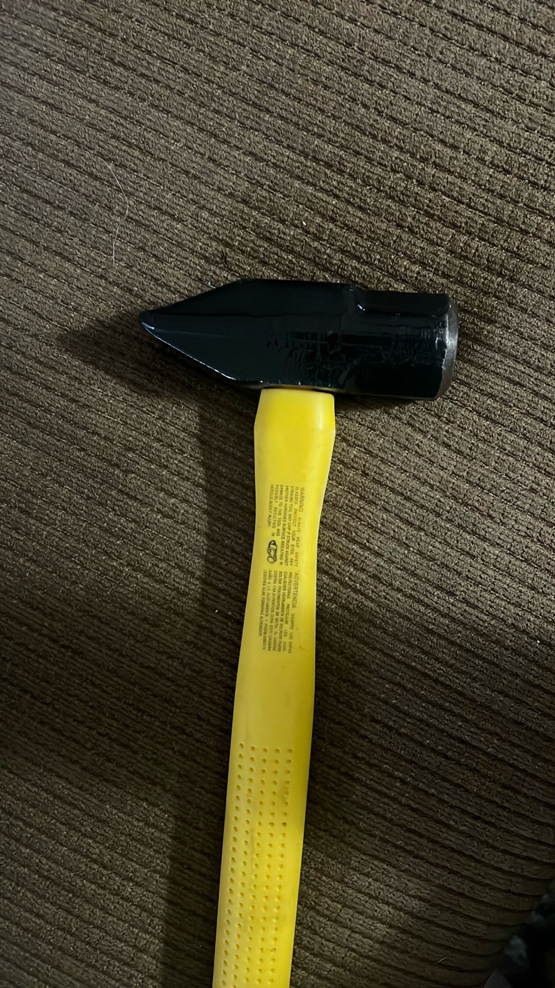 Collins 2-1/2 Ib. Forged High Carbon Steel Head Drilling Hammer