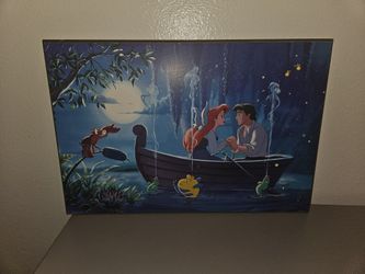 Disney Little Mermaid Wall Art Wood